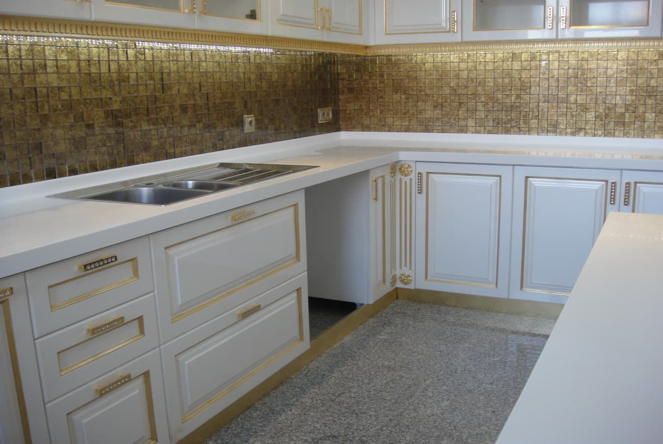 Corian mutfak tezgahı
