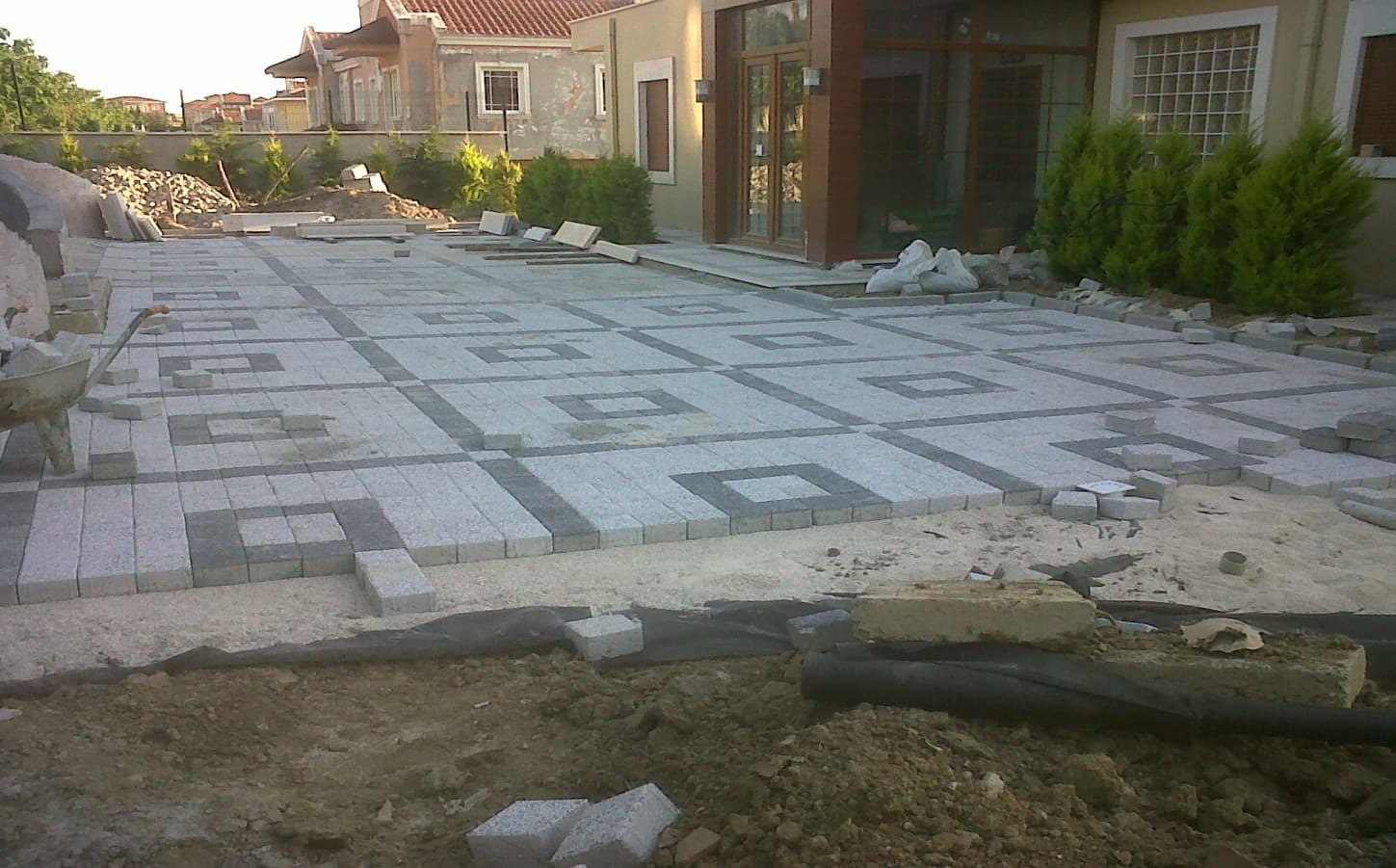 Plantex Pro uygulaması, tamamlanmış çim