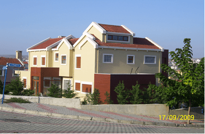 Villa dış cephe, farklı açı, tadilat sonrası