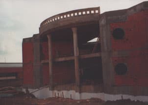 Ziylan A.Ş. Binası, inşaat aşaması